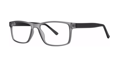 Advocate Eyeglasses - Grey Matte/Charcoal angle