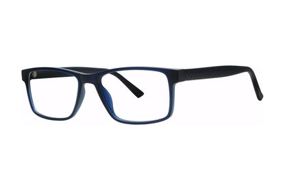 Advocate Eyeglasses Navy Matte