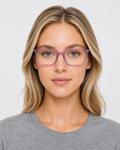 Adapt Eyeglasses - Lilac Crystal lifestyle