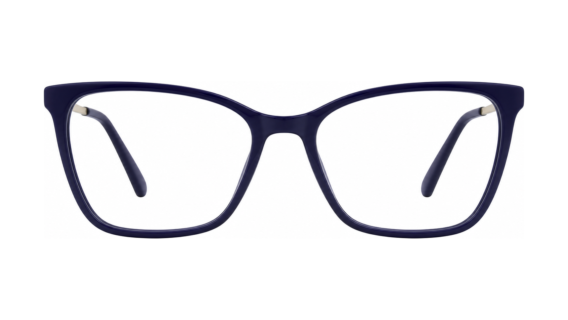 Attention Eyeglasses - Navy/Gold