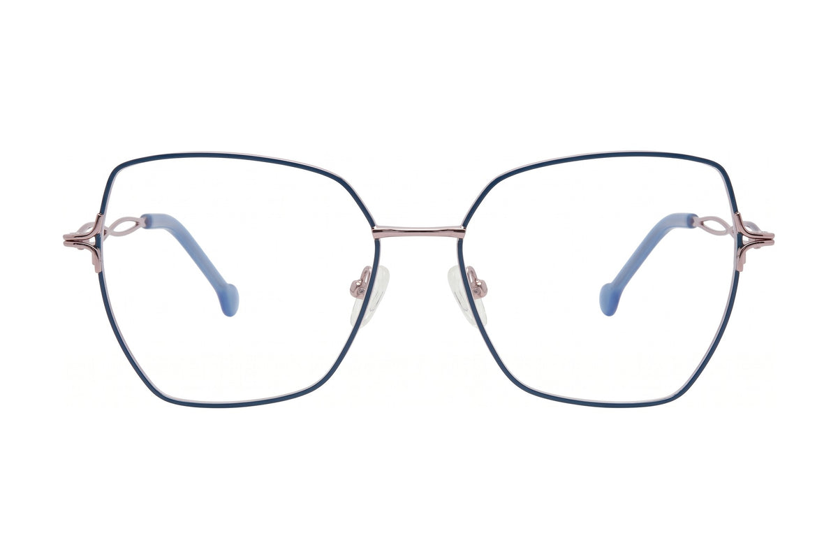 Fanciful Eyeglasses Navy/Gold