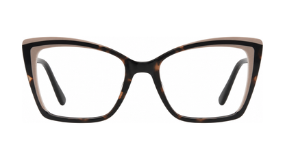 Annette Eyeglasses - Tortoise/Taupe
