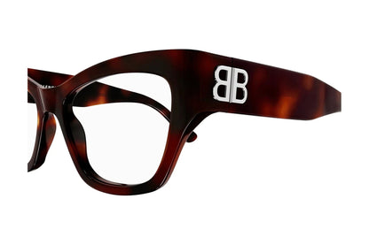 Balenciaga BB0362O Havana Transparent (004)