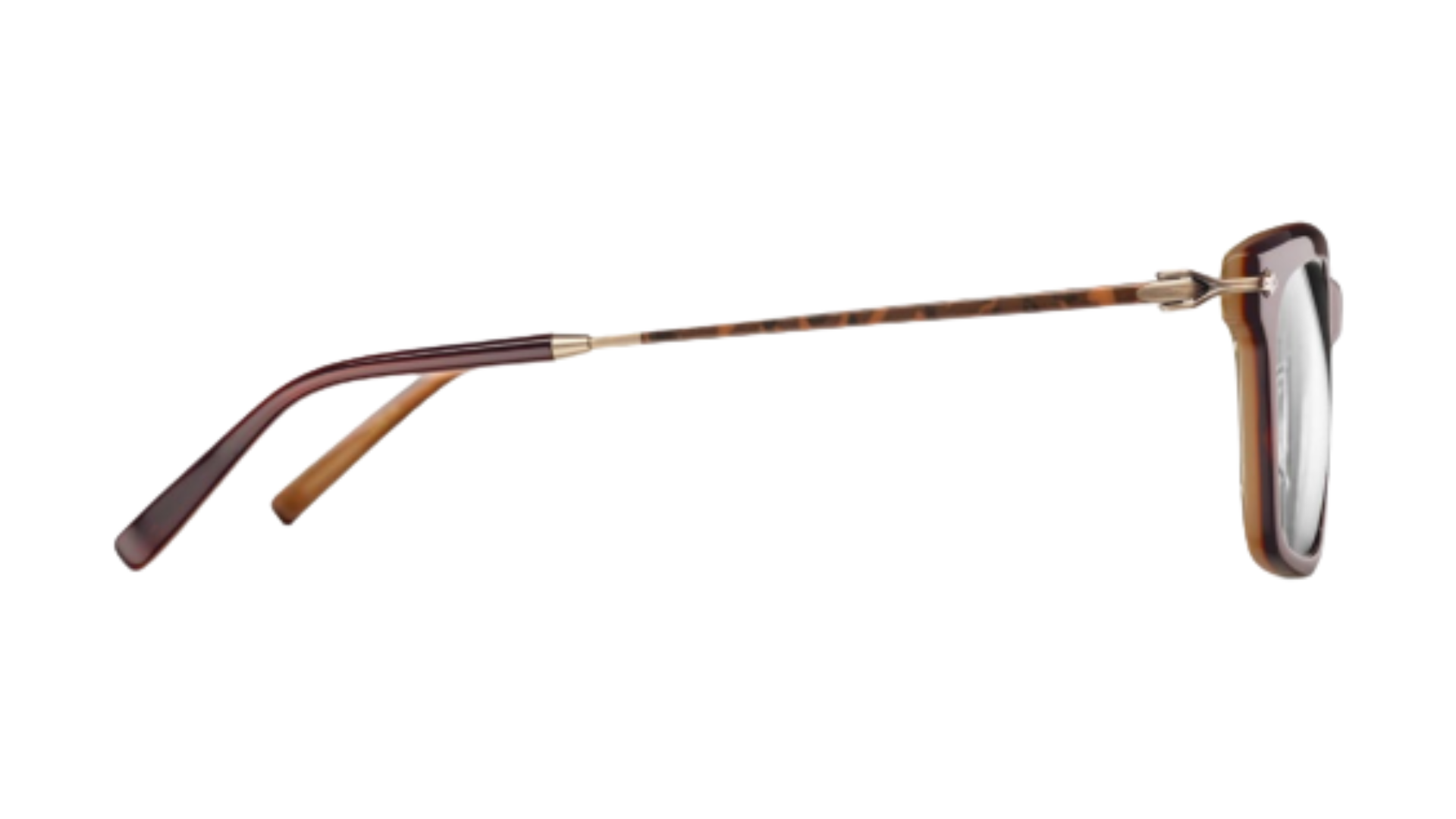 Matsuda M2037 - Almond Browny - Antique Gold (ALBR-AG) side