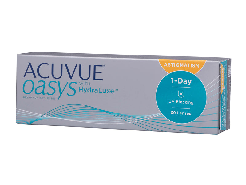 ACUVUE OASYS 1-Day with HydraLuxe Technology for ASTIGMATISM 30pk