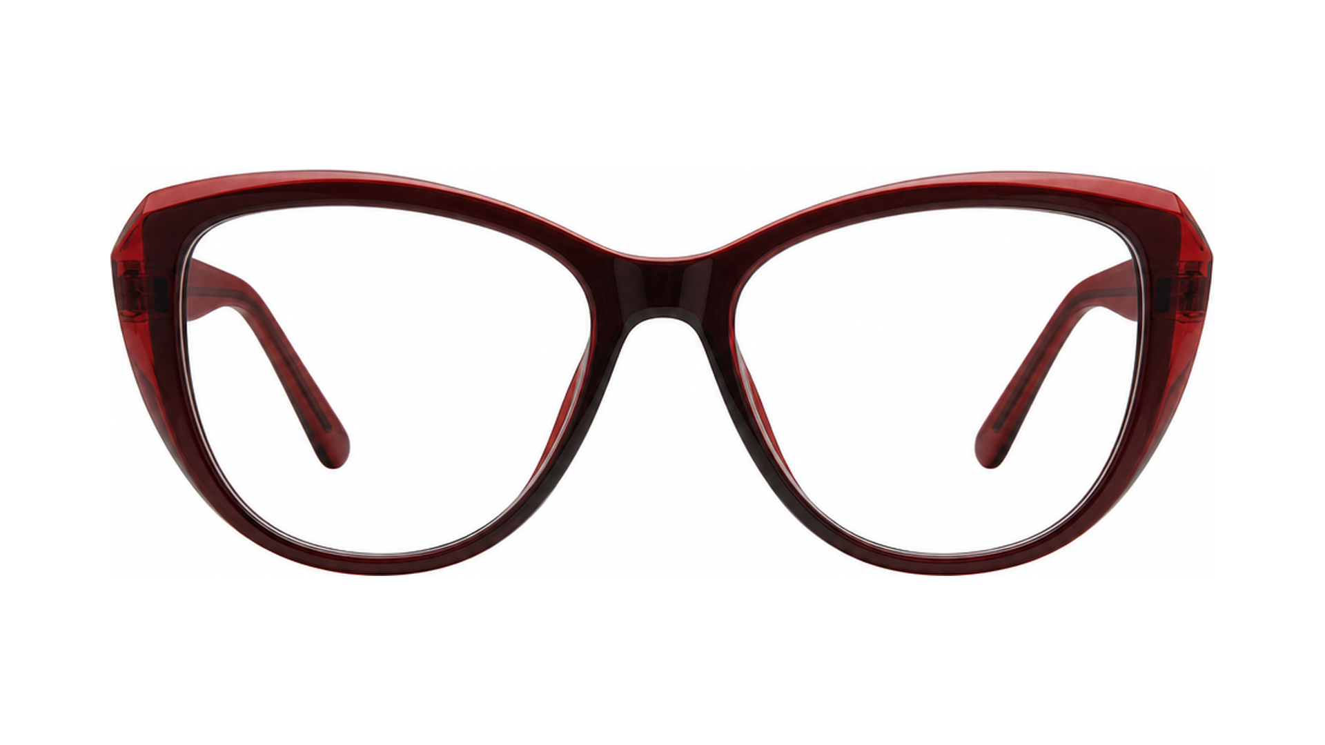 Balmy Eyeglasses - Burgundy/Burgundy Crystal