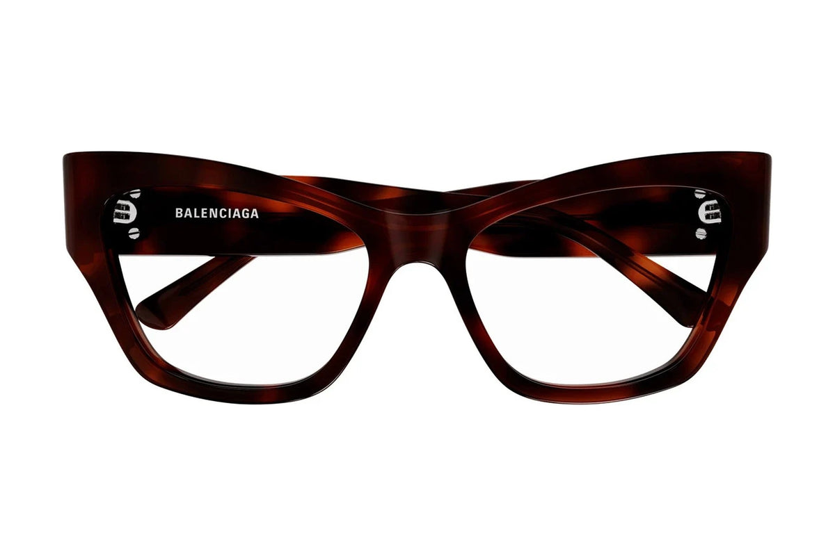 Balenciaga BB0362O Havana Transparent (004)