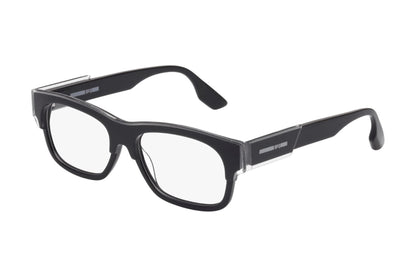 McQ by Alexander McQueen MQ0027O Medium / Crystal With Crystal Temples side