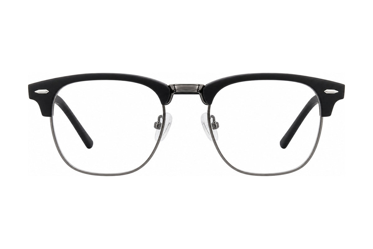 Classic Eyeglasses Black Matte/Gunmetal