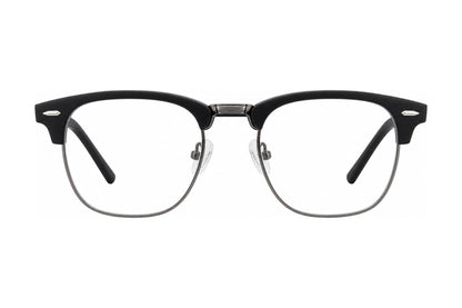 Classic Eyeglasses Black Matte/Gunmetal