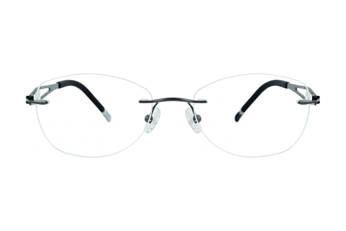 Etiquette Eyeglasses Gunmetal