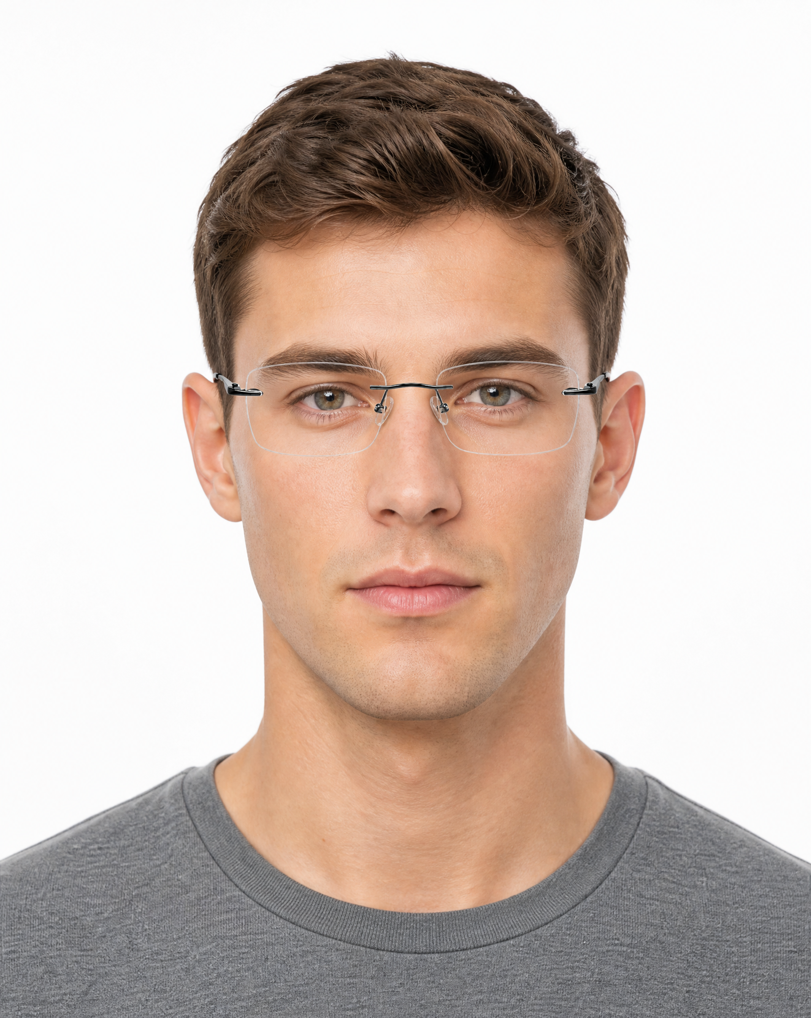 Congress Eyeglasses - Gunmetal/Brown lifestyle