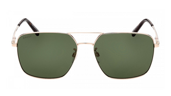 Bally BY0095-D - Shiny Rose Gold/Shiny Havana / Green