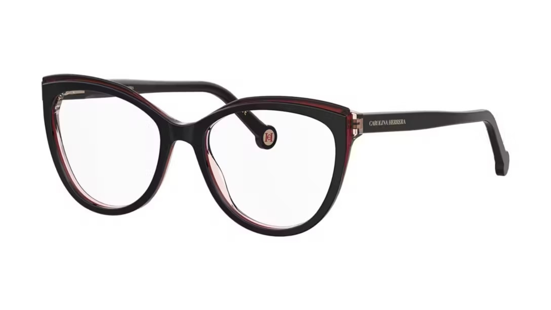 Carolina Herrera HER 0207 - Black On Dark Pink