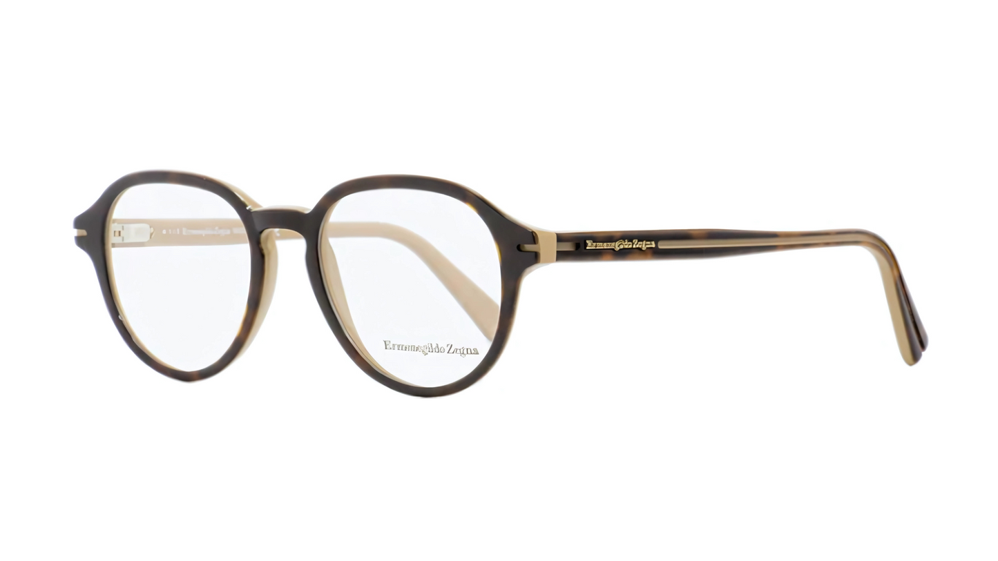 Ermenegildo Zegna EZ5043 - Dark Havana/Beige