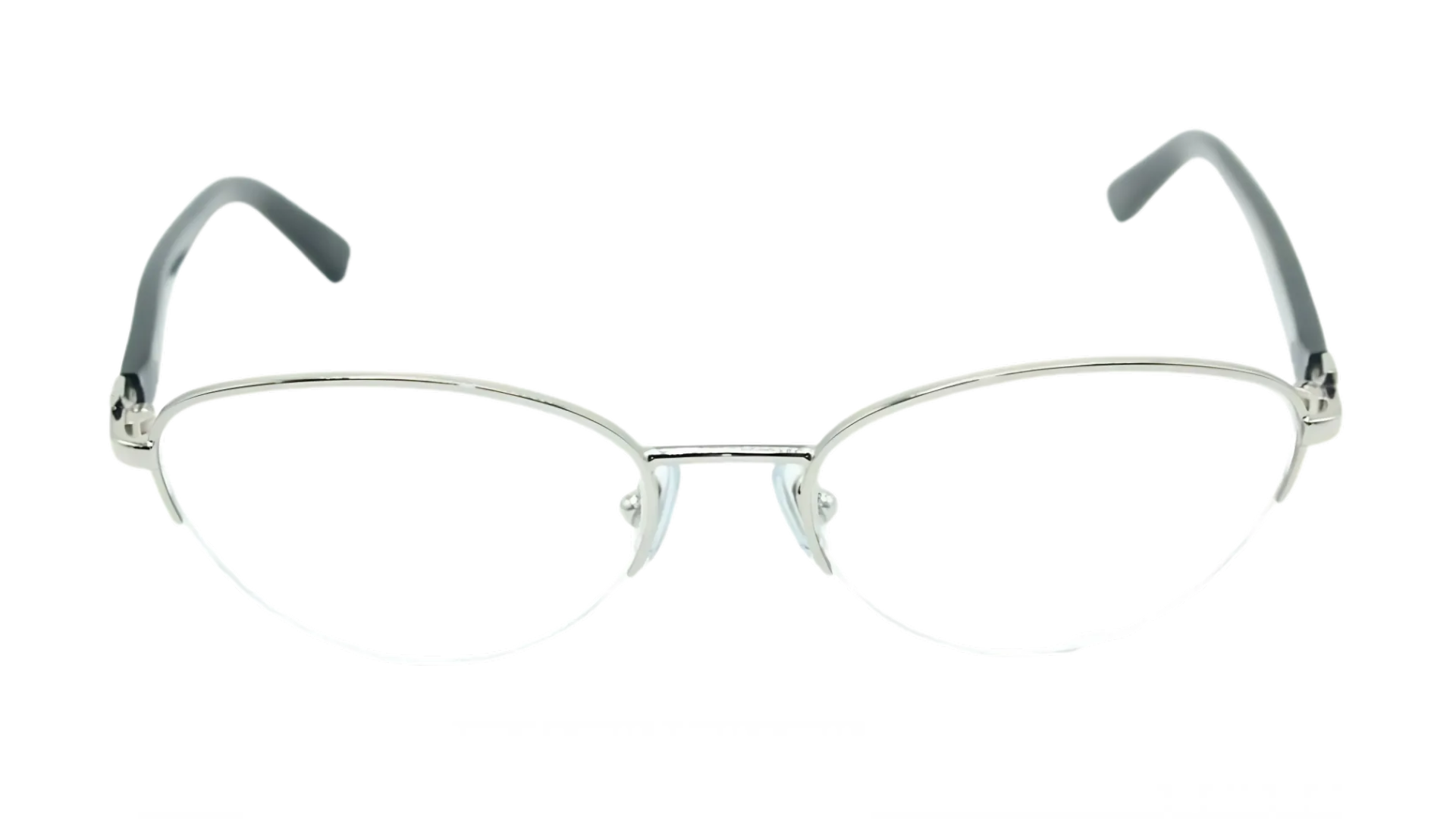 DKNY DY 5644 - Silver with Polished Black Temples