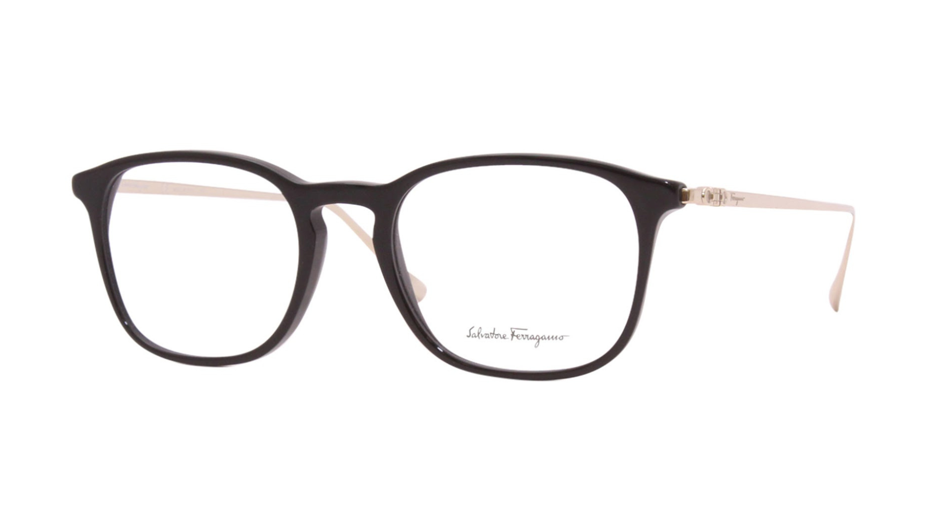 Salvatore Ferragamo SF2846 - Black And Gold Havana