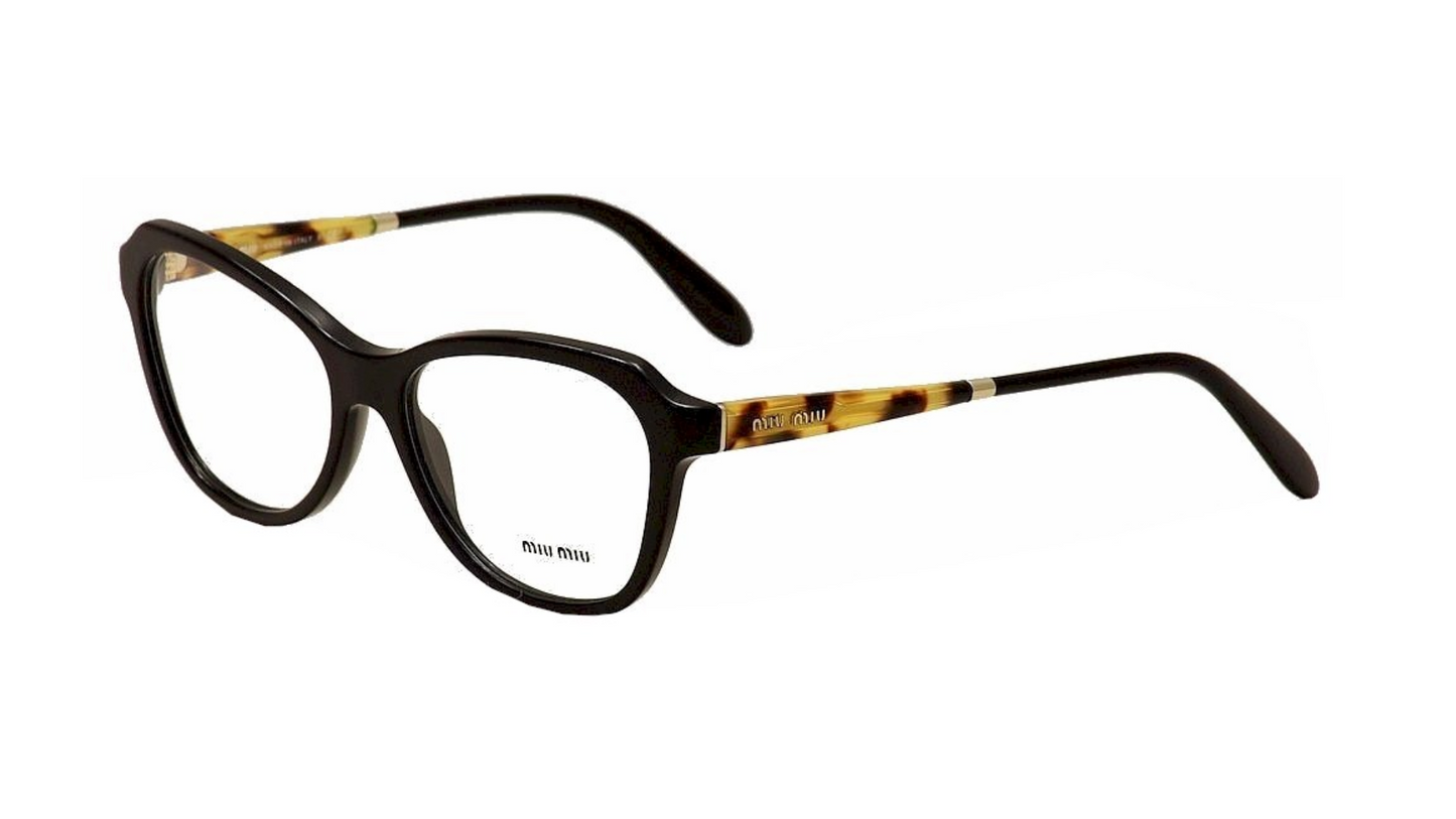 Miu Miu VMU 01N-A - Black Havana Gold