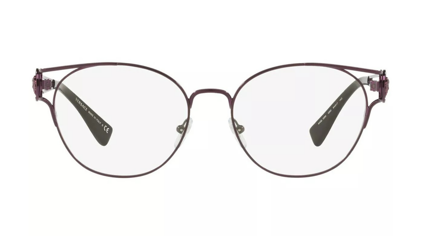 Versace VE1250 - Deep Purple (With Black On End Of Temples)