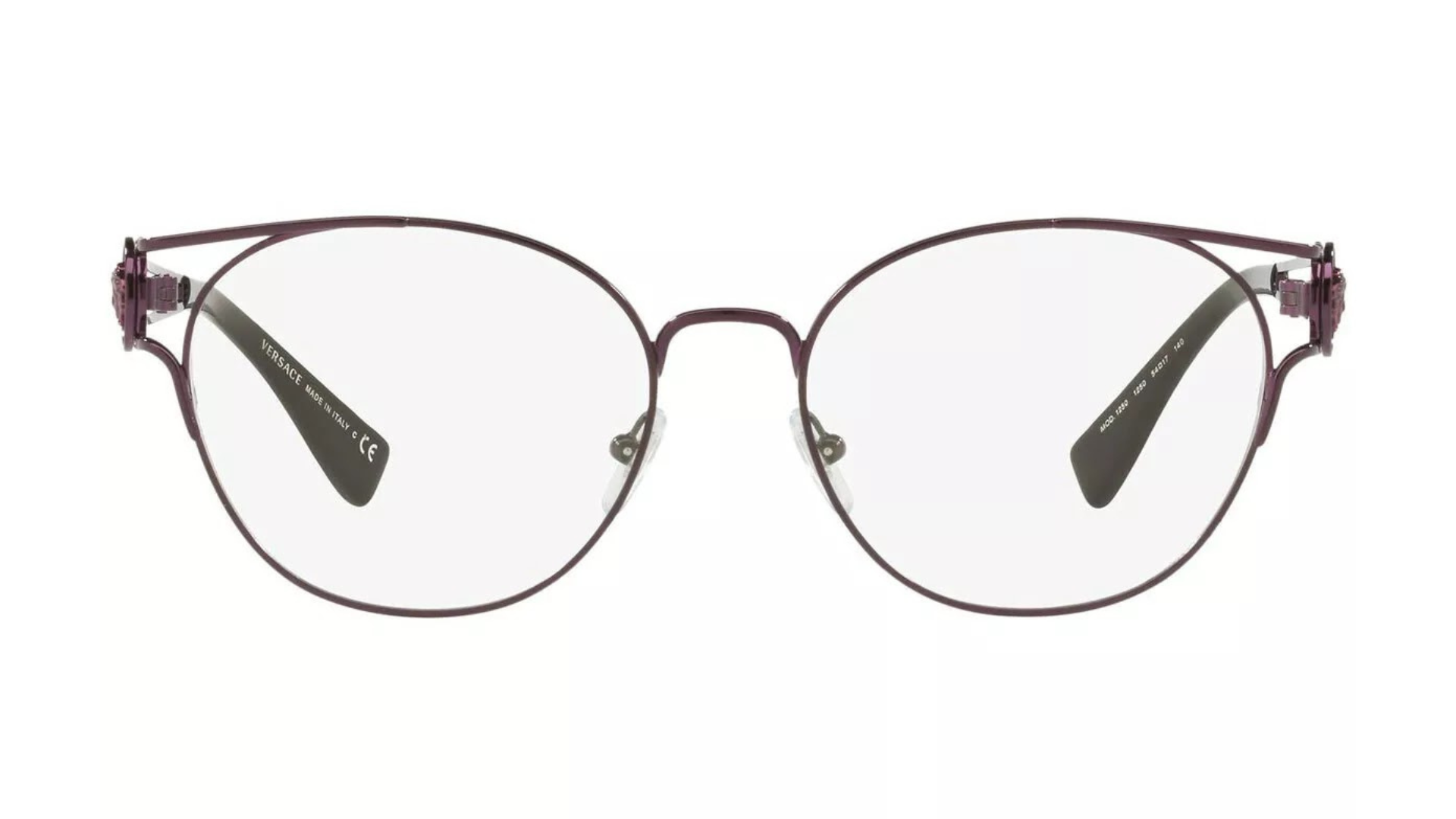 Versace VE1250 - Deep Purple (With Black On End Of Temples)