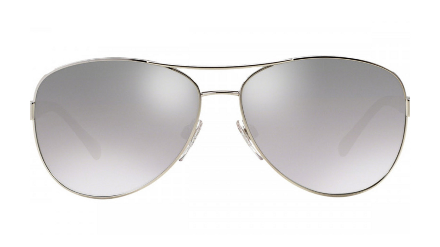 Burberry BE3080 - Silver/Grey Mirror Silver Shaded