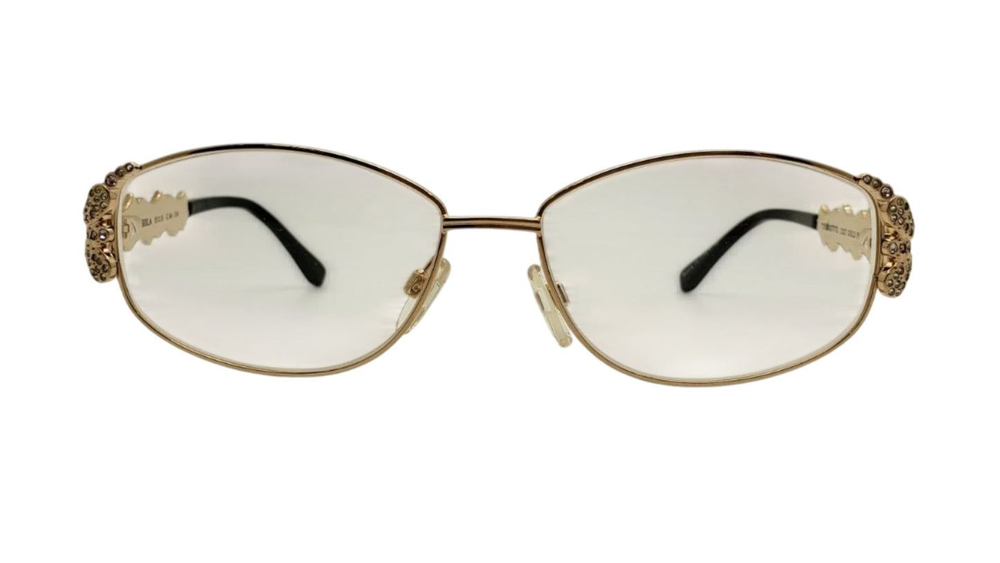 Ross Fiamma VIOLA - Gold/Crystals