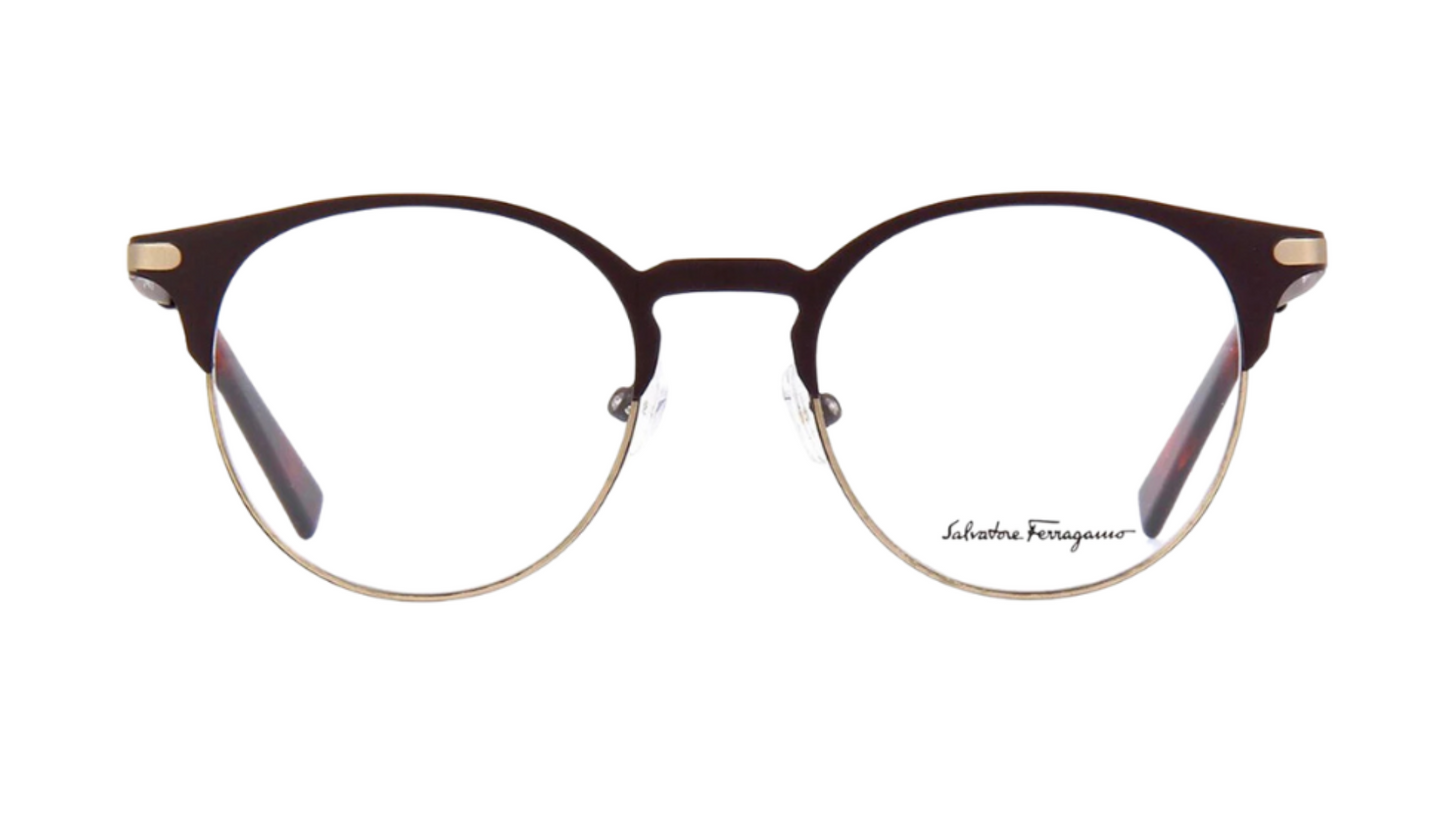 Salvatore Ferragamo SF2190 - Matte Brown And Matte Gold