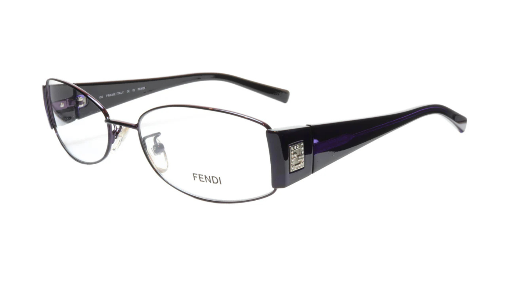 Fendi F605 - Black/Dark Violet