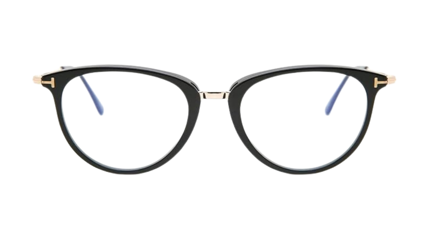 Tom Ford FT5640-B - Shiny Black & Rose Gold