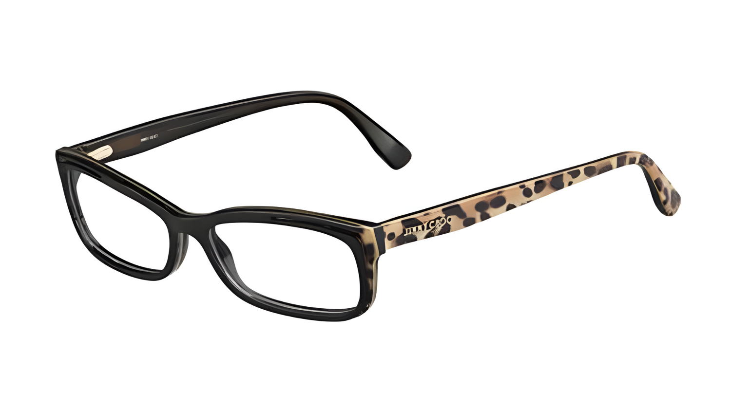 Jimmy Choo 148 - Black / Leopard