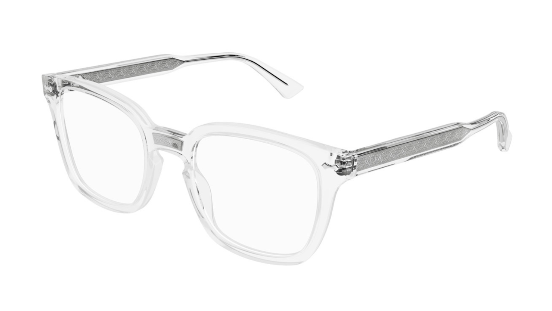 Gucci GG0184O - Clear Silver