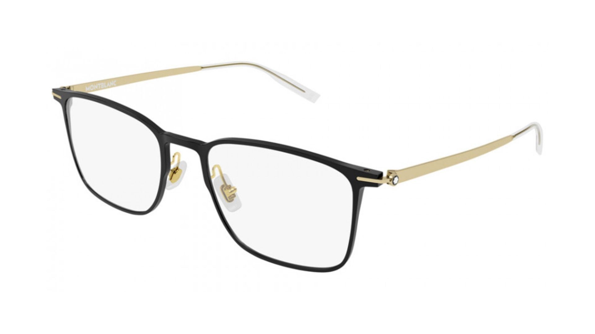 Mont Blanc MB0193O - Matte Black/Gold