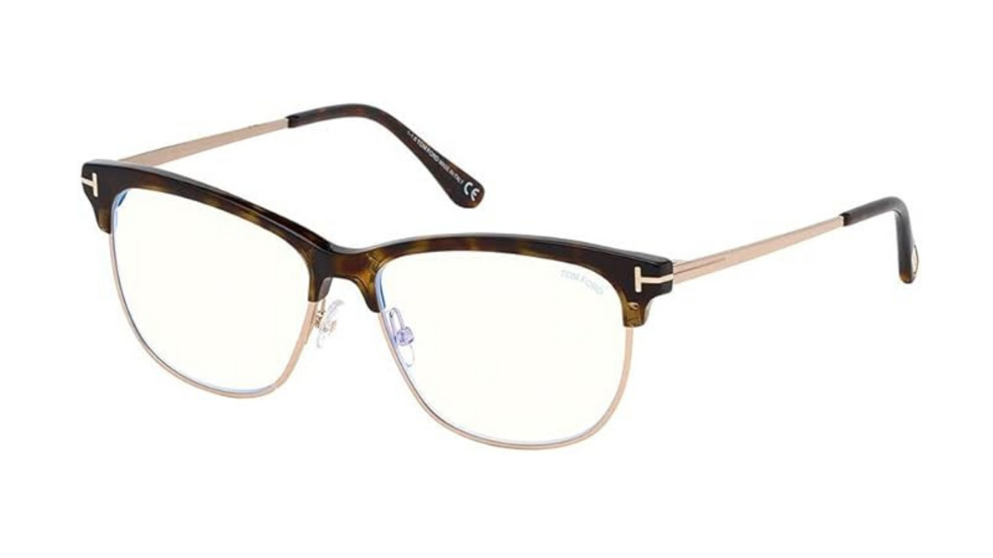 Tom Ford FT5546-B - Havana/Gold