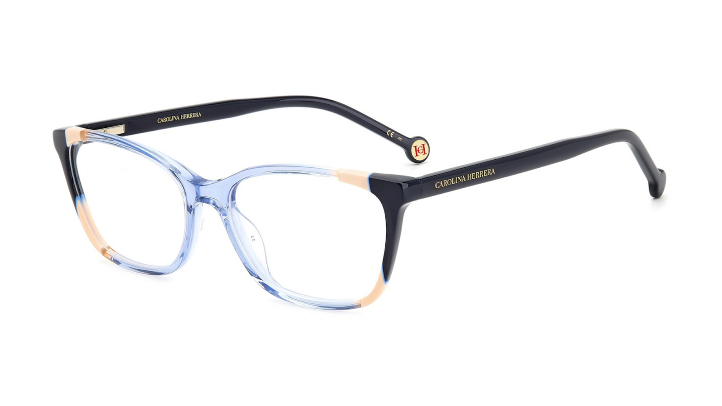 Carolina Herrera HER 0124 - Transparent Blue Nude