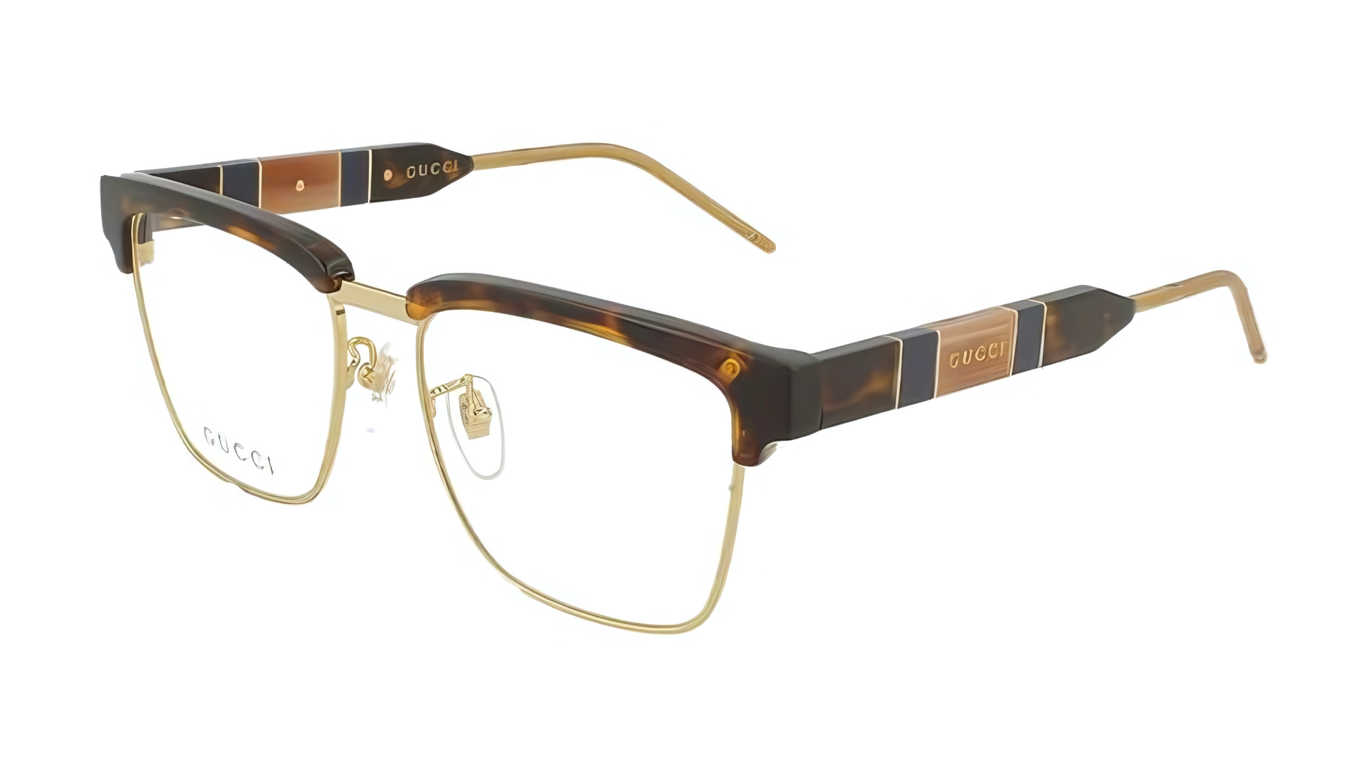 Gucci GG0605O - Havana/Gold