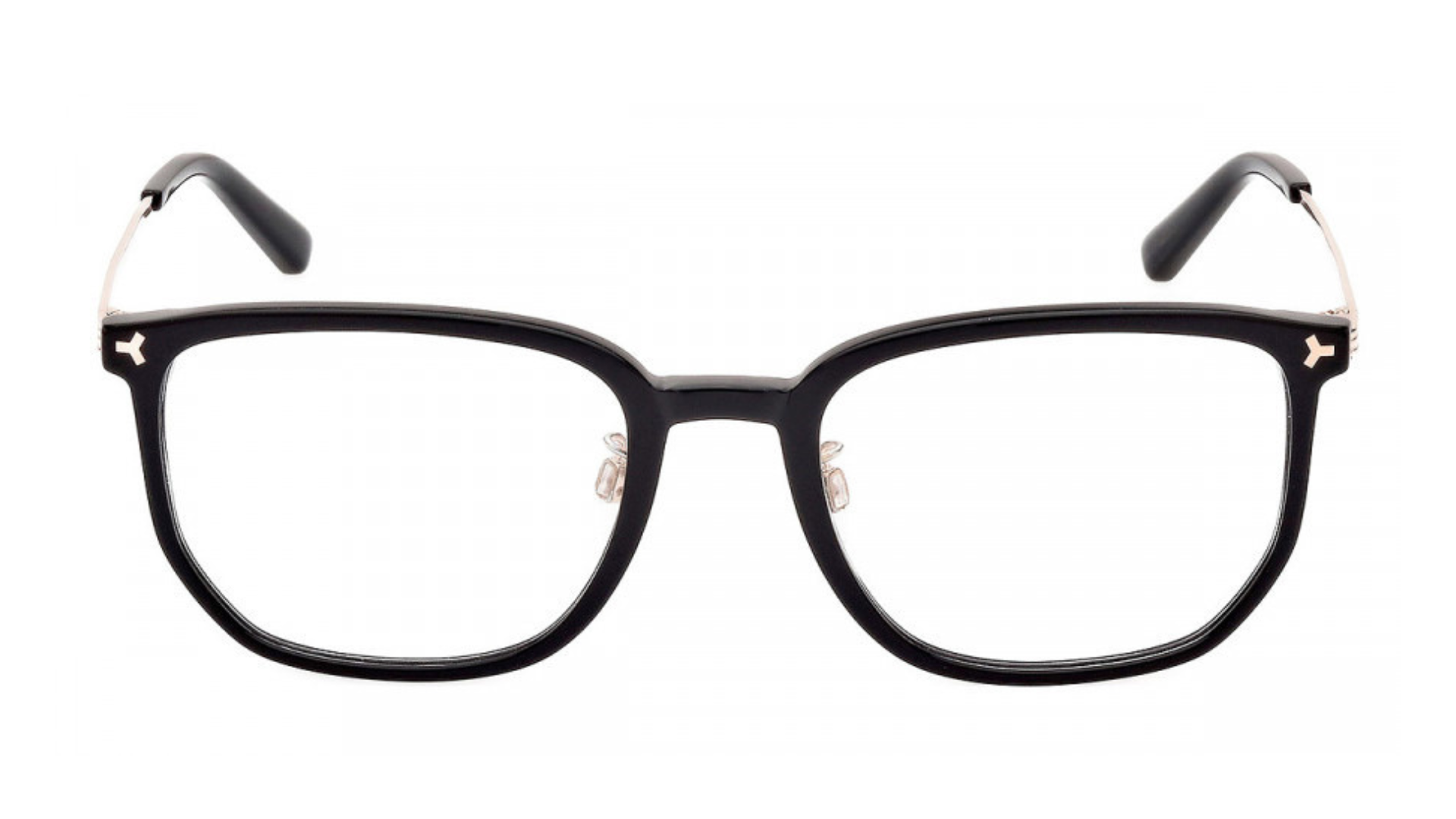 Bally BY5069-H - Bilayer Shiny Black And Matte Light Ruthenium/Black