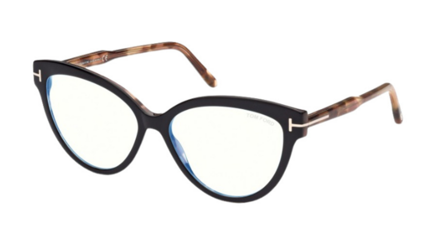 Tom Ford FT5763-B - Shiny Antique Pink Havana