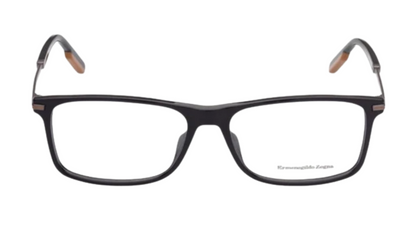 Ermenegildo Zegna EZ5185 - Shiny Black/Semi Shiny Gunmetal