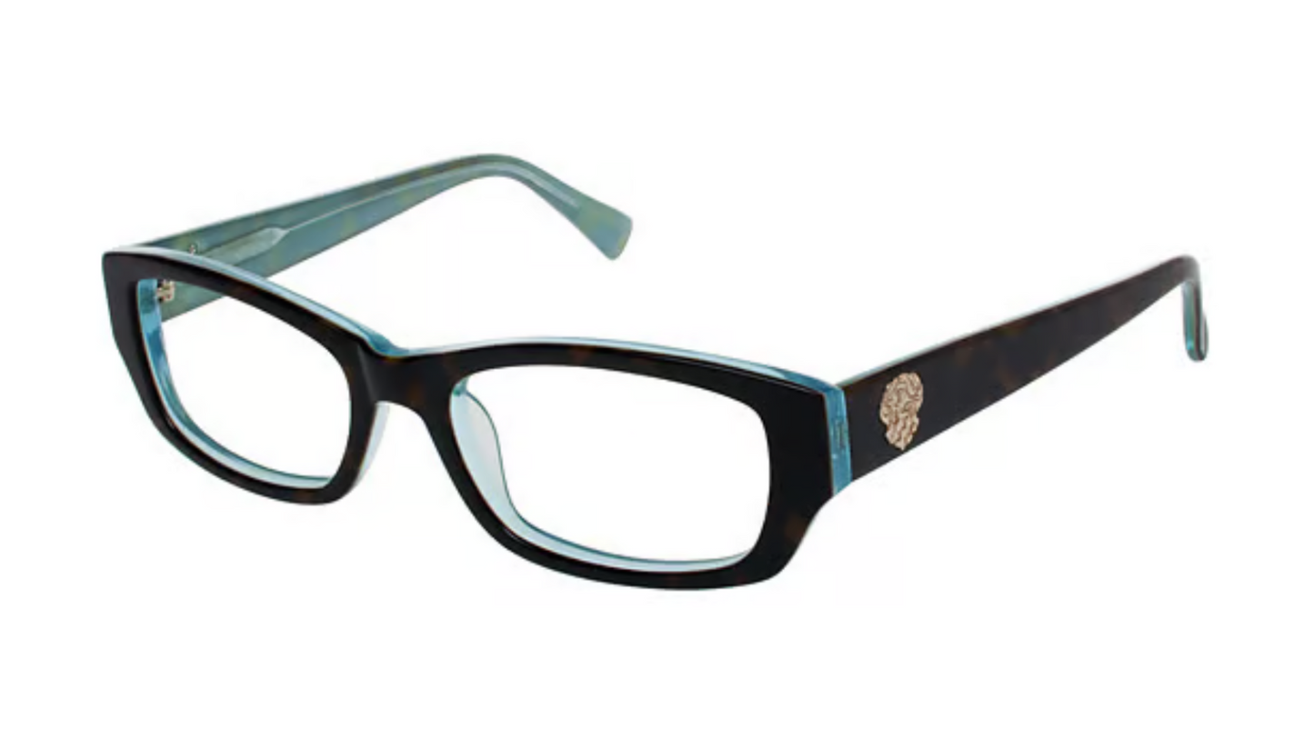 Vince Camuto VO050 - Tortoise / Pool Blue