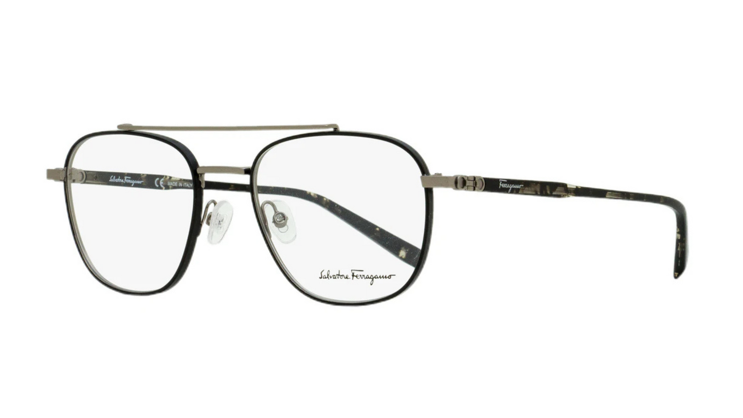 Salvatore Ferragamo SF2183 - Matte Light Ruthenium And Black