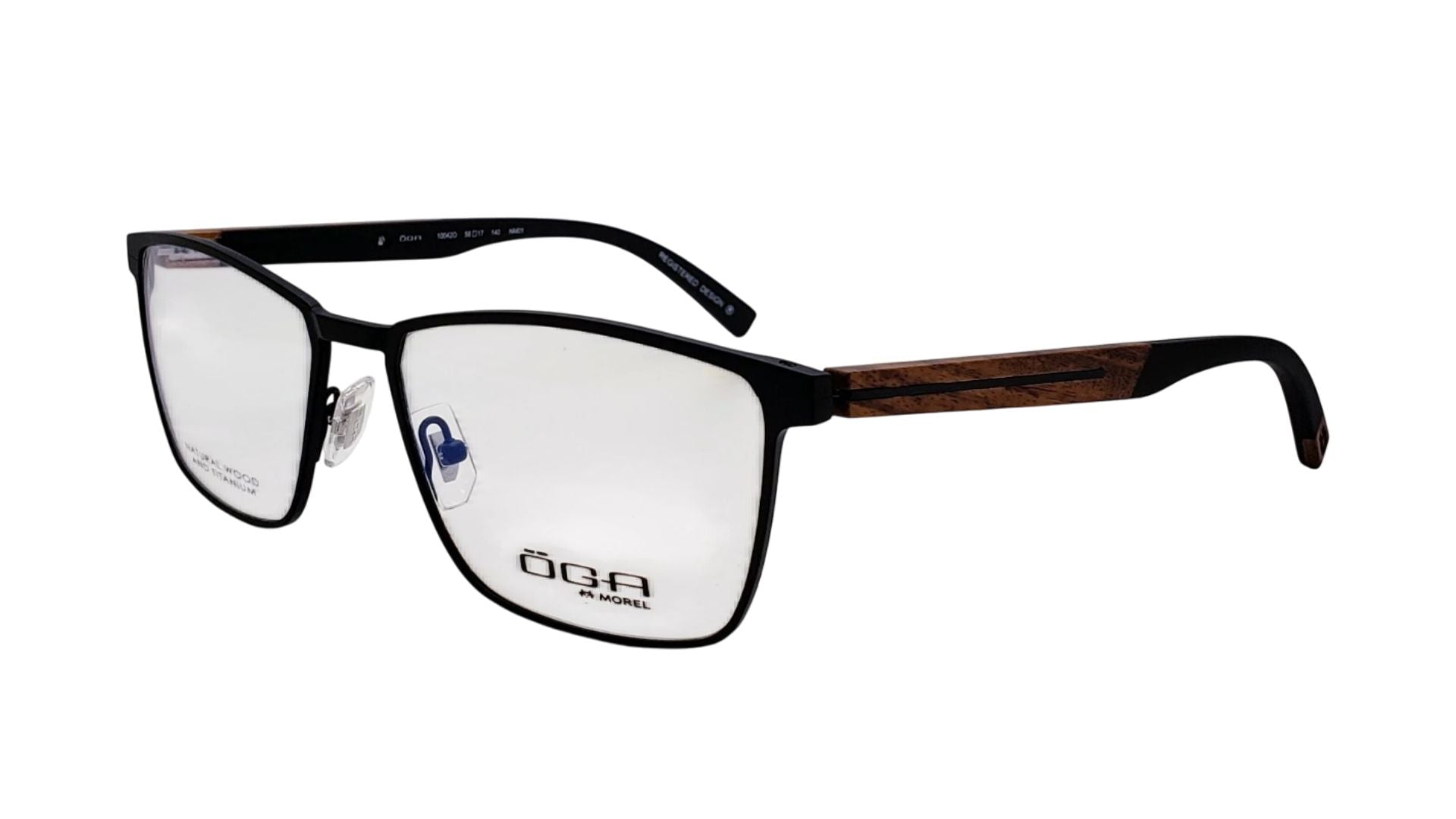 Morel OGA 10042O - Holz- Brille/Wood