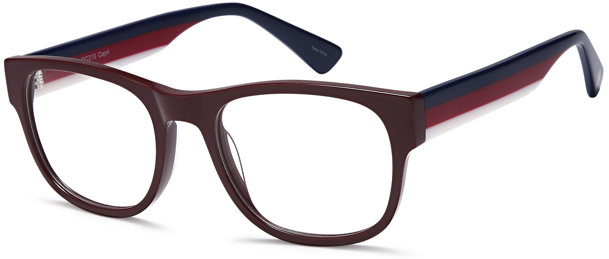 Di Caprio DC210 - BURGUNDY BLUE RED WHITE