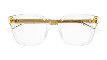 Gucci GG0184O - Clear Gold