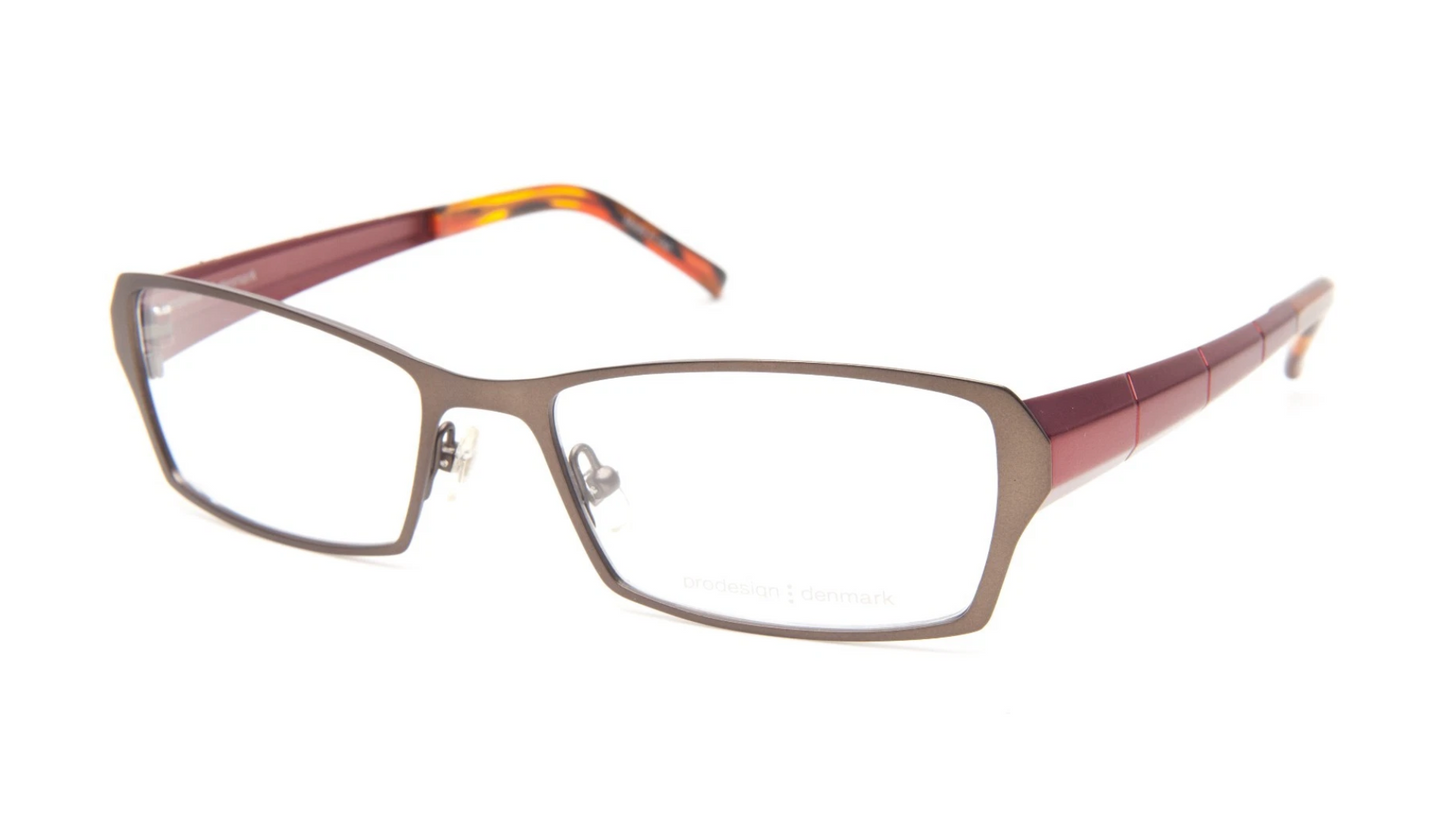 Prodesign Denmark 4131 - Brown Dark Matte / Burgundy