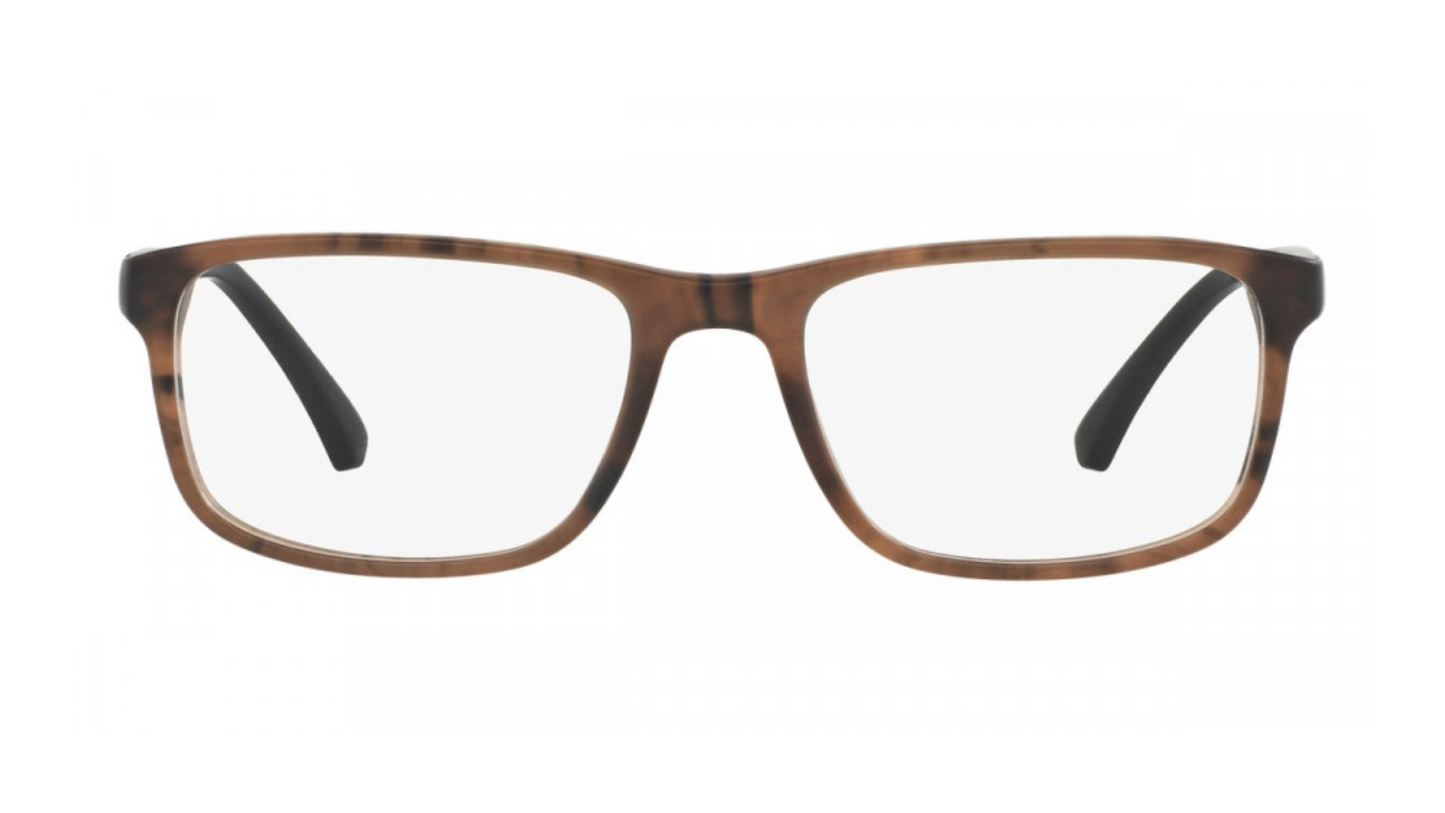 Emporio Armani EA 3098 - Matte Striped Brown