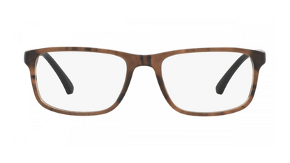Emporio Armani EA 3098 - Matte Striped Brown