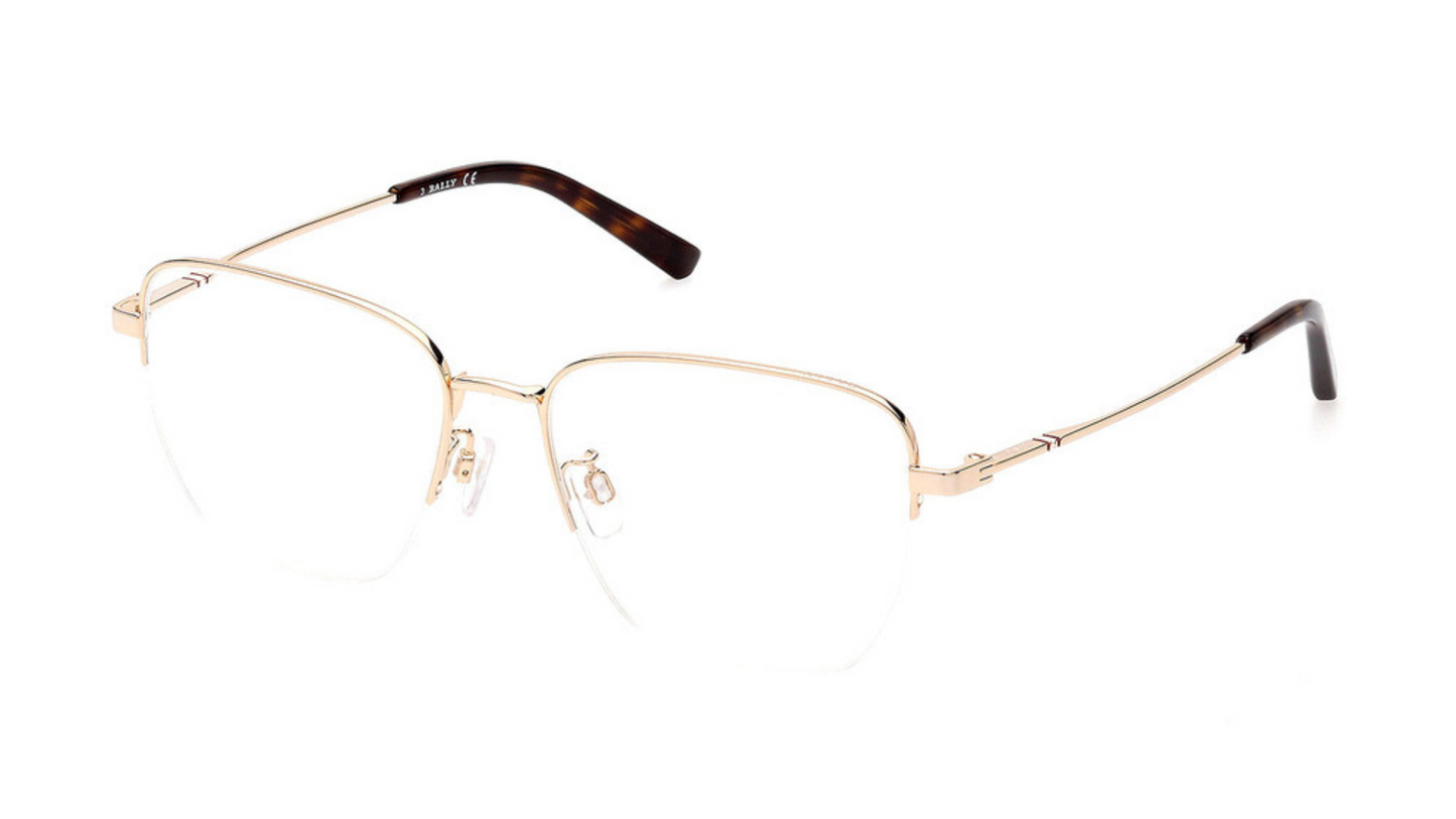 Bally BY5064-H - Shiny Pale Gold/Classic Dark Havana