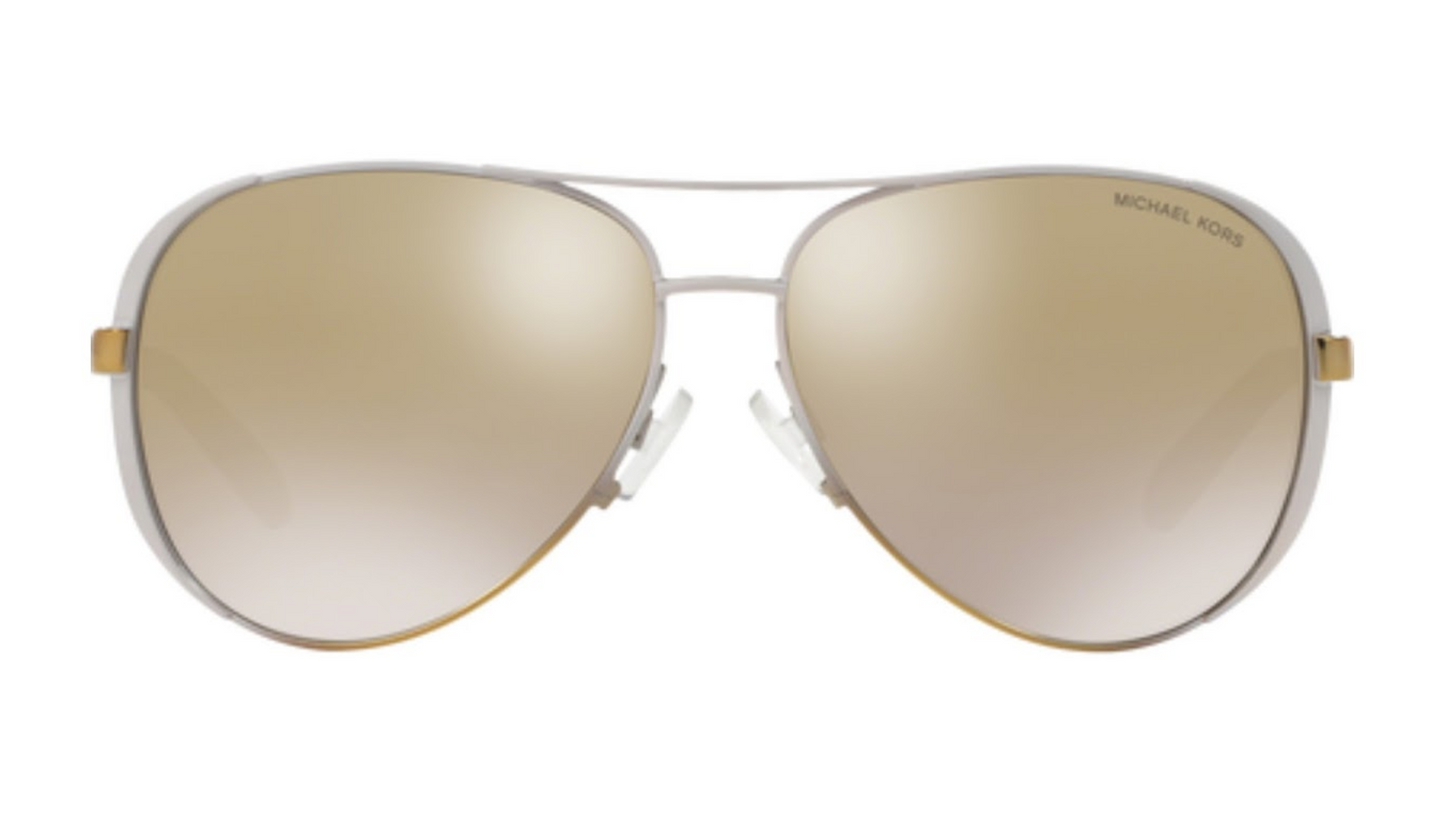 Michael Kors MK 5004 (CHELSEA) - White/Gold Fade