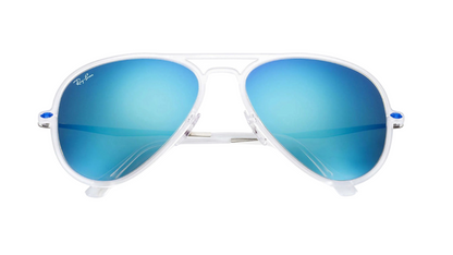 Ray-Ban RB4211 - Matte Transparent/Silver