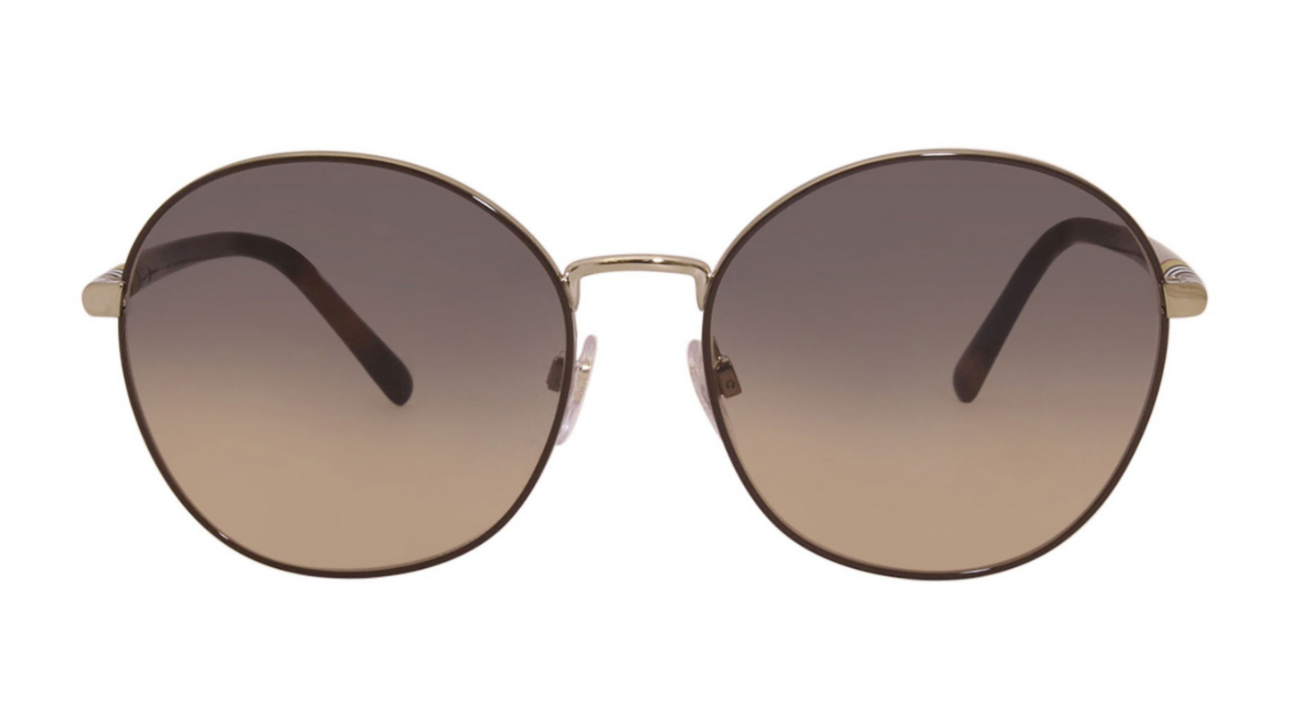 Burberry BE3094 - Gold-Havana/Light Brown